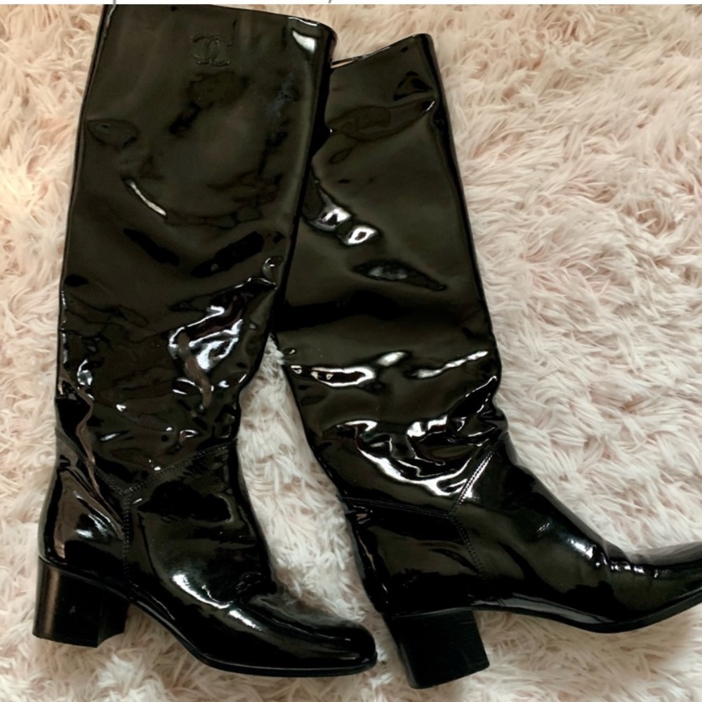 - Authentic Chanel boots